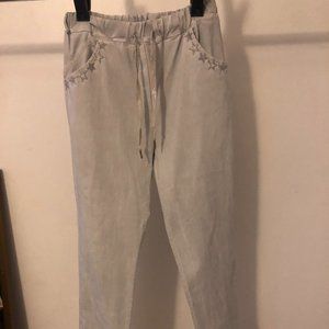 NWT Tempo Paris embellished pants